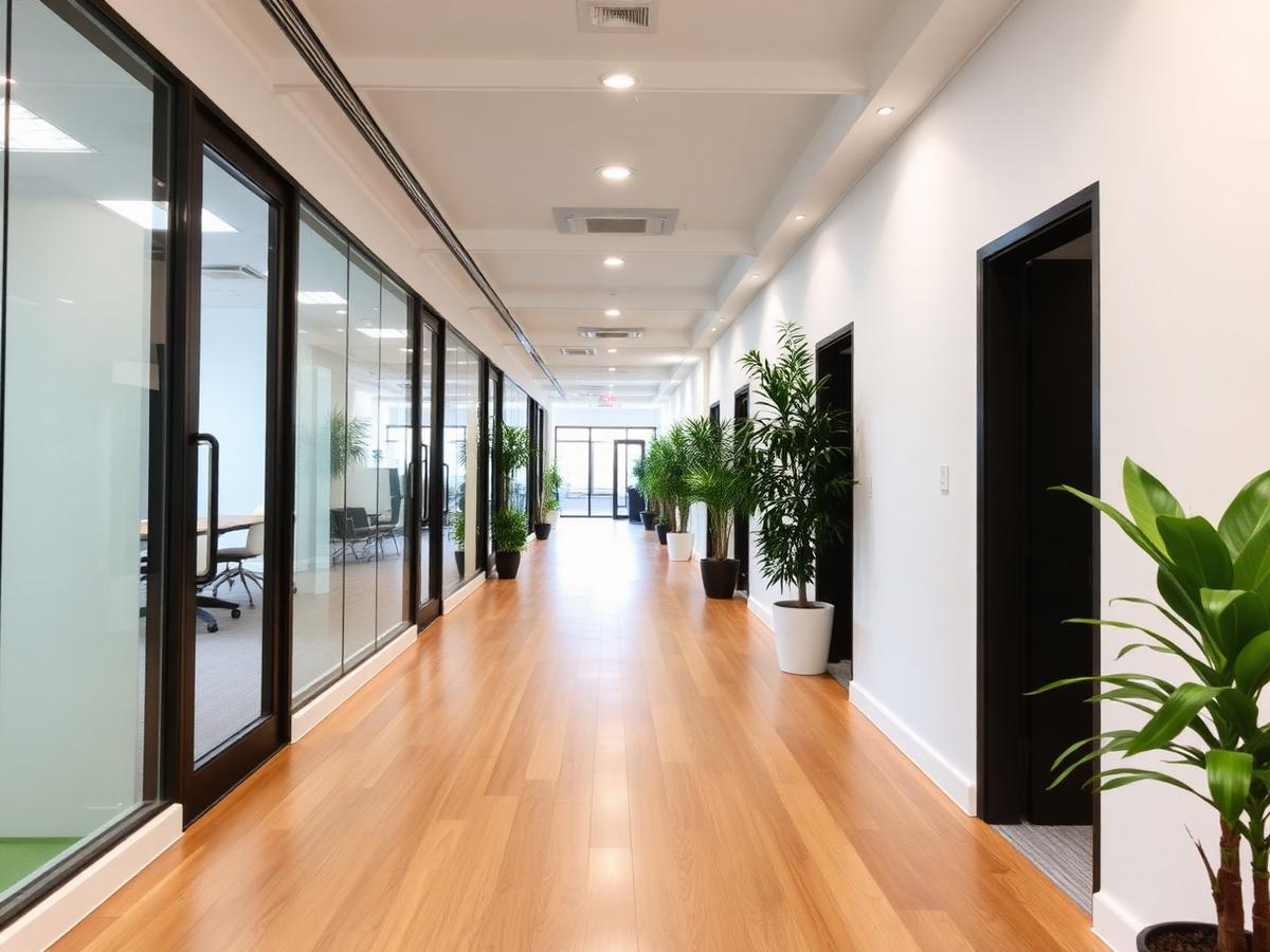 Workspace corridor