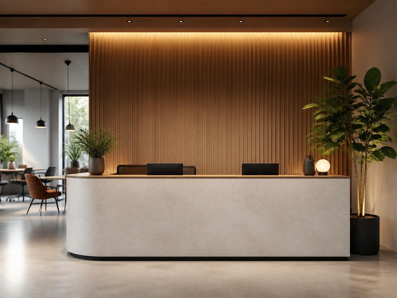 Reception area